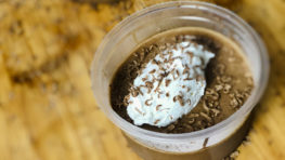 mousse de chocolate