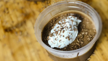 mousse de chocolate