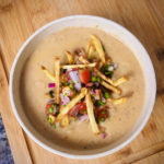 sopa boliviana a base de amendoim